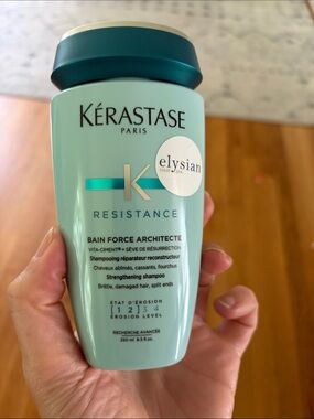 Kérastase Resistance Bain Force Architecte Shampoo - Mint Green Bottle